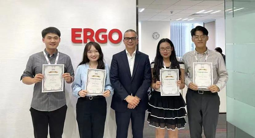 ERGO Held Internship Program with Shandong University of Finance and Economics